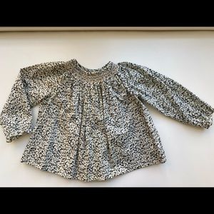 BONPOINT Liberty Print Blouse Top - 18M
